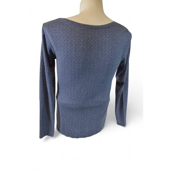 Atmosphere The Slouchy Top Women’s Blue Long Sleeve Casual Relaxed Fit Shirt 12 - Picture 3 of 3